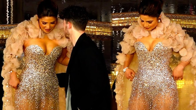 Priyanka Chopra Dazzles in a Shimmery Corset Gown for 'Paani' Screening; Fans Call 'Jiju' Nick Jonas a Lucky Man